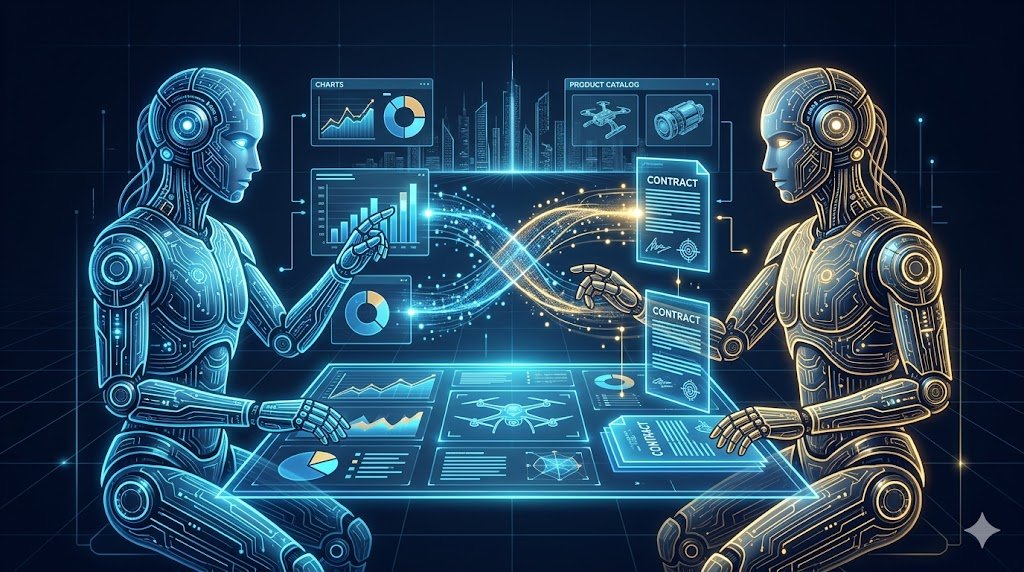 🧑‍🚀Comercio IA-a-IA: Cuando las Máquinas Negocian Entre Sí